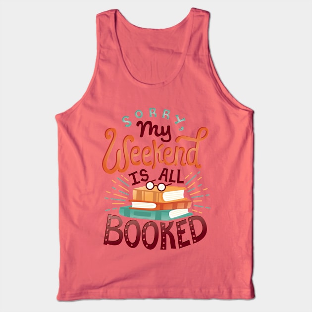 I'm booked Tank Top by risarodil